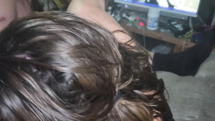 MILF Facefuck & Double Penetration MMF Threesome - Rough Hardcore Sex