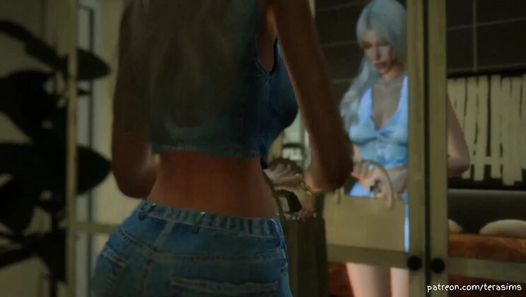 Sims 4 Cheating GF Story: Rough Doggy Style Fuck with Her Best Friend - 3D Hentai Animation