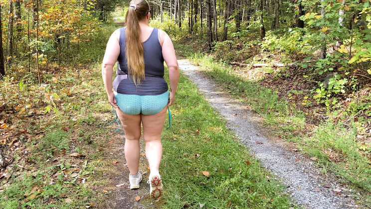 Dean ChinWetter & Nichole Madison Fuck Hard Doggy Style on the Road - Outdoor Blowjob & Cumshot