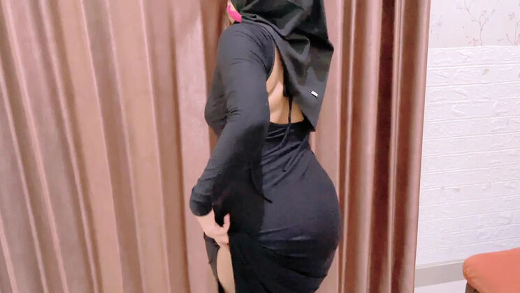 Horny Hijab Stepmom Cheats! Step Son Fills Her Pussy With Cum While Dad's at Work - Nadalyne, Guy Hyper