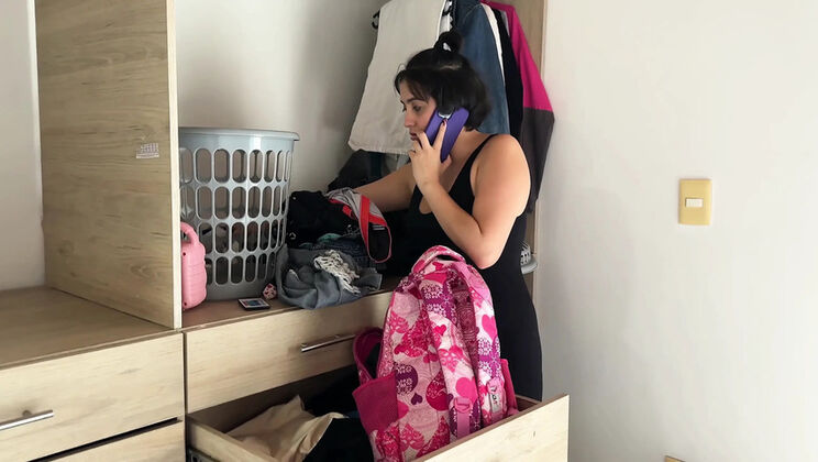 Manuela Alvarez Gets Kicked Out, I Take Her In For Hard Hindi Sex in HD