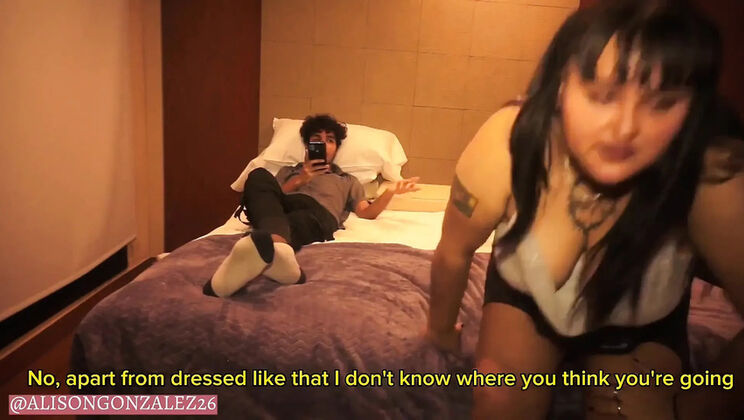 Alisongonzalez26 Gets Treated Like a Whore By Boyfriend For Going Out With Friends - Big Tits Latina Slut