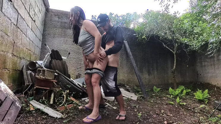 Stepdaughter's Big Ass Fucked Hard at Construction Site - Jennyferpimenta 18yo Latina Teen