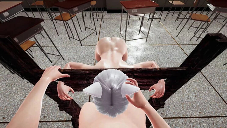 Anime Girl Yulina 3D Hentai - POV Handjob & Deep Throat Blowjob with Swallowing