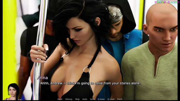 Anna Fucks in Restaurant Toilet - 3D Hentai Sex While Hubby Flirts with Waitress