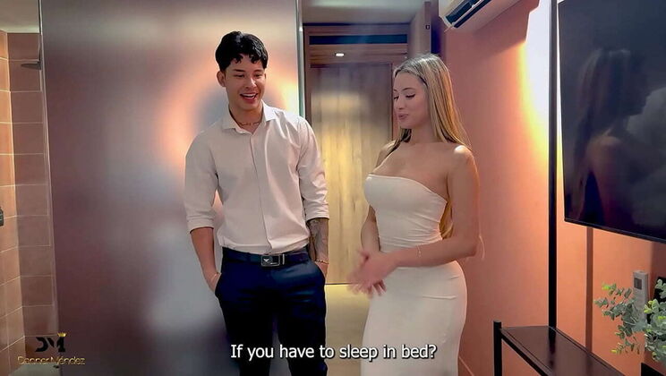 Real Estate Agent Fucks Client For Discount - Ambar Prada Gets Creampie From Danner Mendez