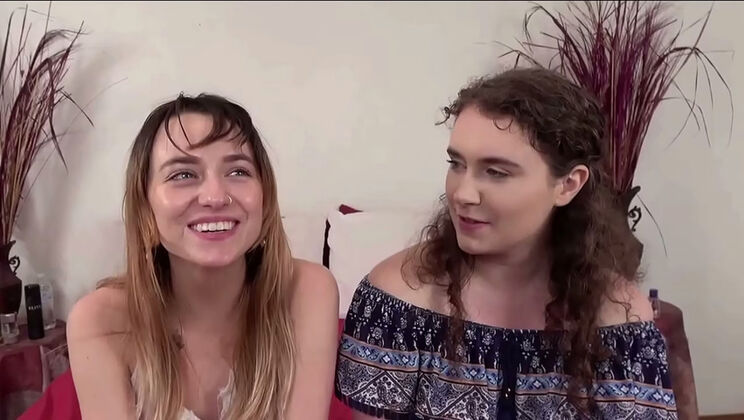 Desperate College Babes Loni Legend & Emma Shay Get Their Tight Pussies Pounded Hard By Big Black Cock