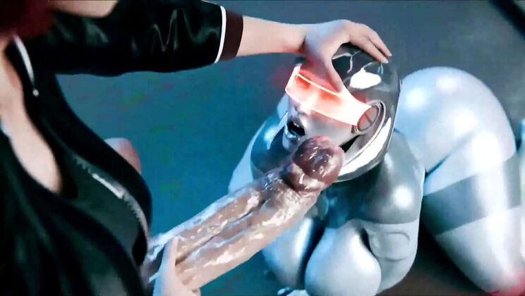 Big Tit Futa MILF 3D Animation - Hot Titfuck Sex Scene