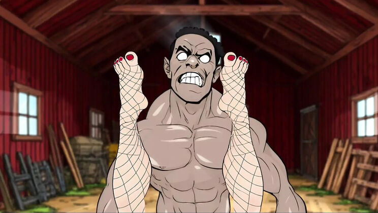 Dirty Barn Fuck: Cheating Housewife Gets Blacked While Cuckold Husband Cooks BBQ - Cartoon Parody