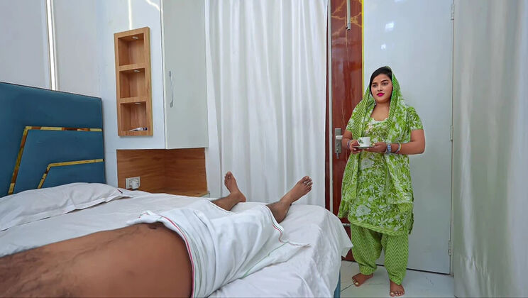 Horny Indian Bhabhi Pinki Cute Gets Anal Fucked Hard by Sasur in Doggy Style - Big Ass, Tight Pussy, Hindi Sex