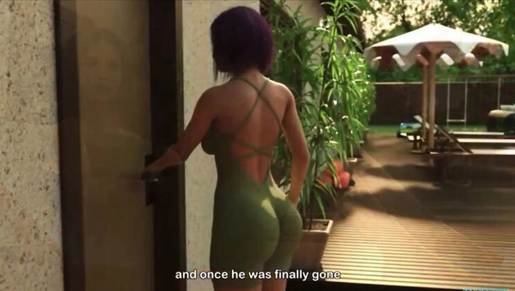 Captain Erogaming Temptation Ch.5 - Cheating Housewife Blowjob & Big Cock Teen Ass 3D Sex