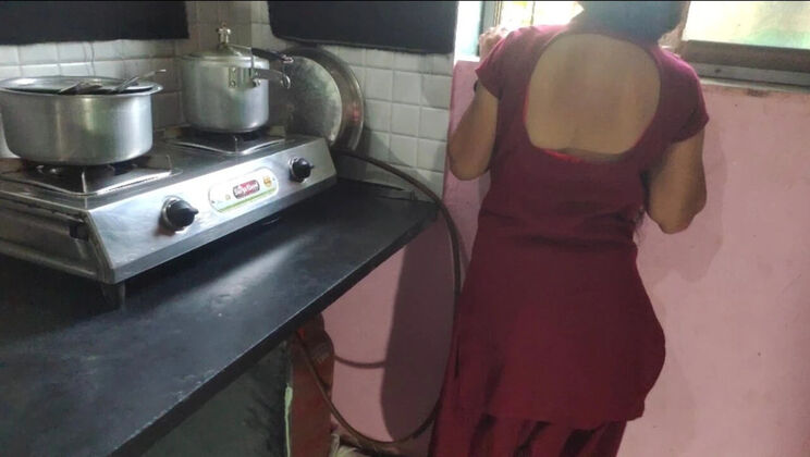 Desi Step Sister Shabnam Fucked Hard in Kitchen - Thick Dick Anal & Doggy Style in Clear Hindi 4K