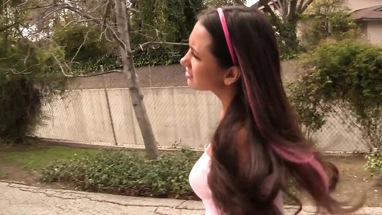 Darcy Tyler & Husband Seduce Teen Amia Miley - Threesome Fuck with Big Tits & Huge Cock