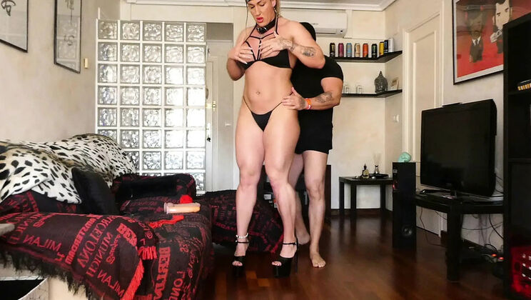 Extreme Anal Fucking and Squirting with Danaxmuscles - Big Ass Rough HD