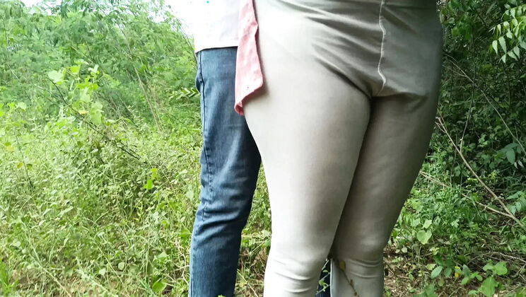 Laxi Ammu & Magilmathi Outdoor Sex - Public Jungle Fucking in 4K