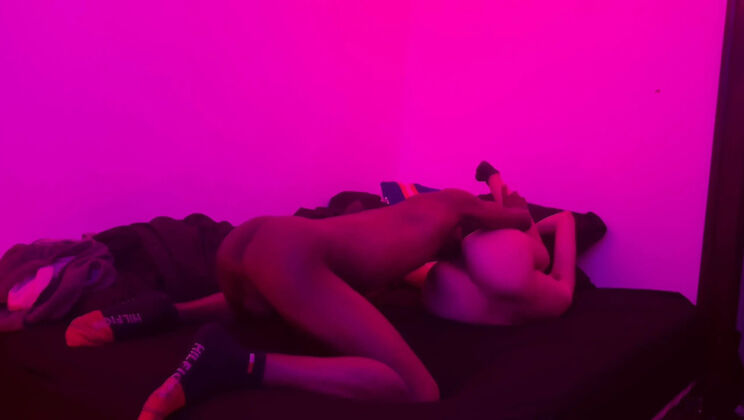 Tiny Light Skin Teen Takes Huge BBC Full - Amateur Blowjob & Doggy Style 4K
