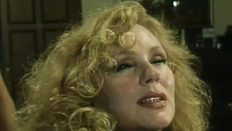 Marina Lotar Hot Blonde Nymphomaniac Foursome Vintage Sex Movie
