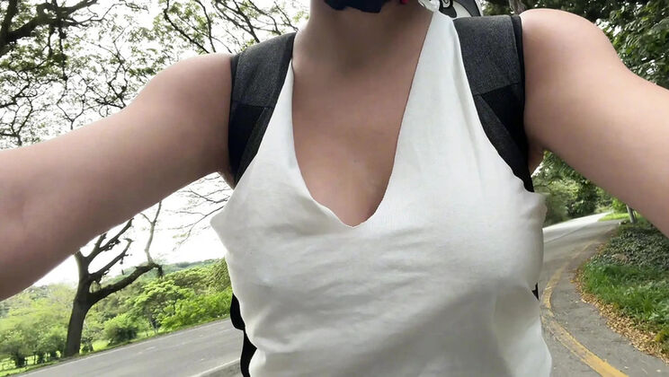 Sweetfantasy131 - College Teen Picks Up Stepdad For Public Risky Sex - Big Natural Tits & Creampie