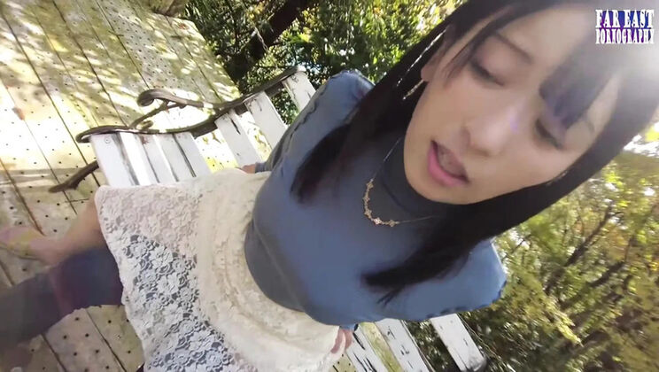 Yuri Sasahara Skirt Tease Outdoor Blowjob Leads to Instant Cum Climax - JAV HD