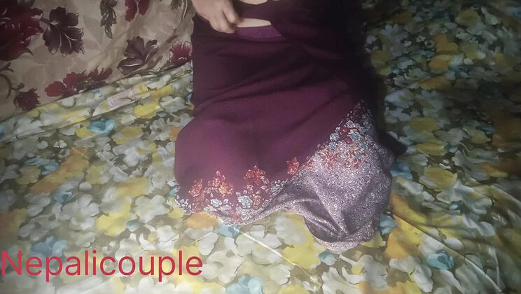 Nepali Wife Fingering Her Wet Pussy and Dirty Talk - Homemade Desi Masturbation HD