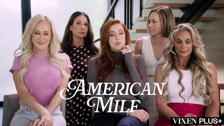 Big Tits MILF Orgy: Brandi Love & Maitland Ward Behind the Scenes