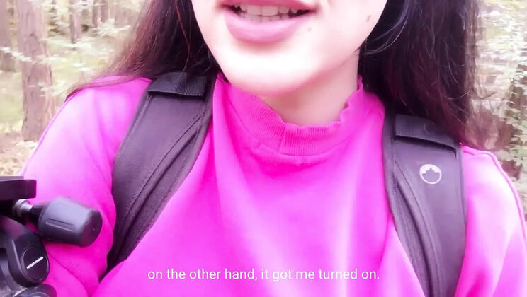 Alinaasmr Gets Risky with Public JOI - Almost Caught Fingering Outside