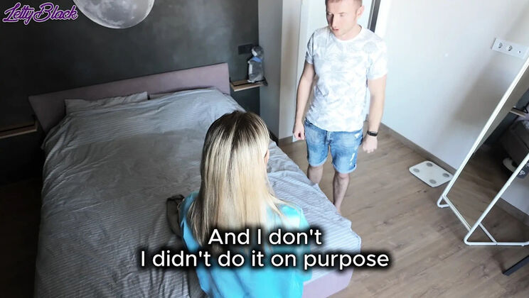 Step Mom Taught Me a Naughty Lesson After I Saw Her Naked Twice