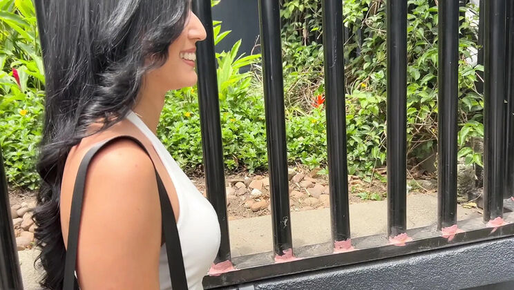 Busty Latina MILF Hotwife Finds Big Cock at Sex Shop