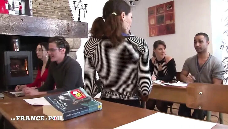 Lily Phoenix and Gabriela Quetzal Turn Sex Ed Class Into a Wild Gangbang Orgy