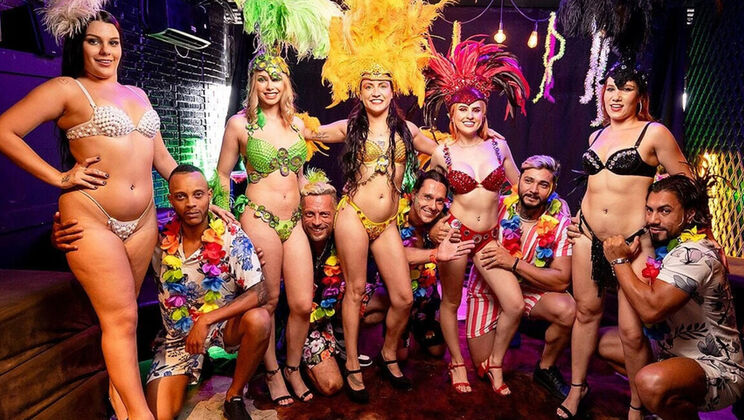 Real Carnival Squirting Anal Party Orgy