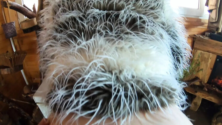 MilfyCalla Takes Leather and Fur: Deep Throat, Cum Play and Camel Toe