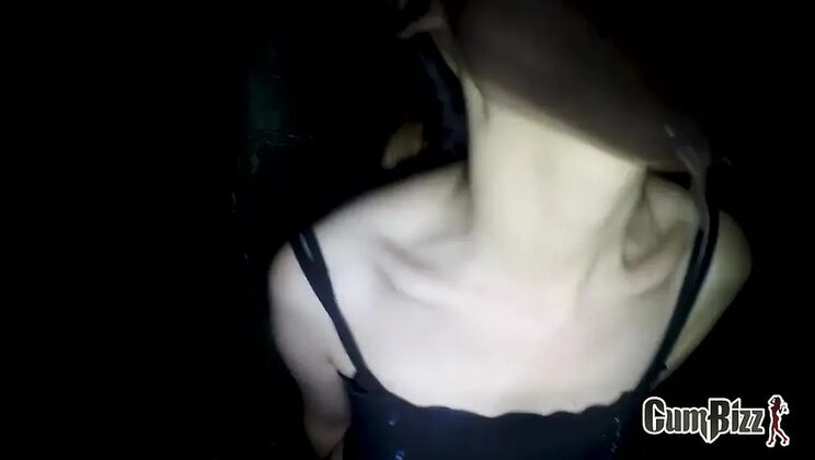 Asian Teens Taking Massive Facials in Forest Blowbang