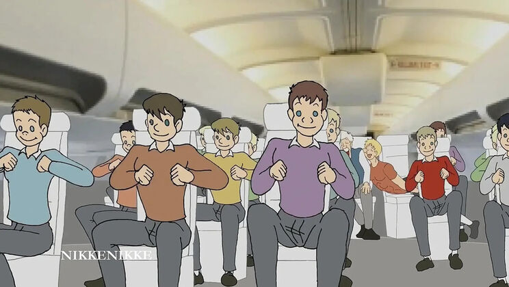 HENTAI SPERMJUNGLE Chapter 1: Big Tits Anime Girl Gets Fucked on a Private Plane