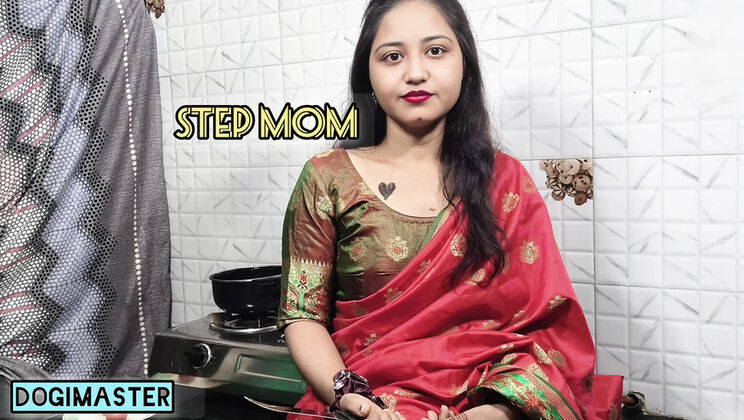 Indian Housewife Cooking with Big Cock and Boyfriend Behind Sex