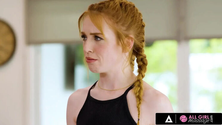 Hot Redhead Lesbians Octavia Red And Madi Collins 69 After Massage