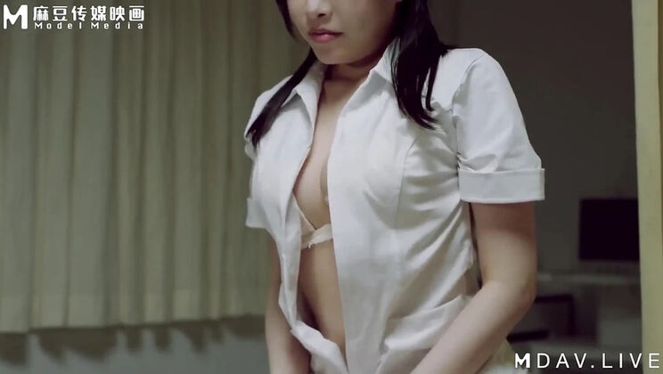 Slutty Asian Nurse Gives Blowjob in POV HD Video