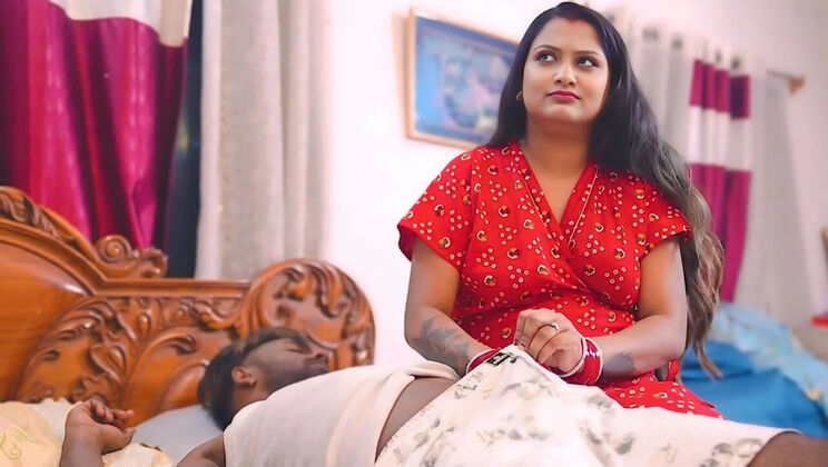 Desi Chachi Came to My Room and Started Sucking My Dick