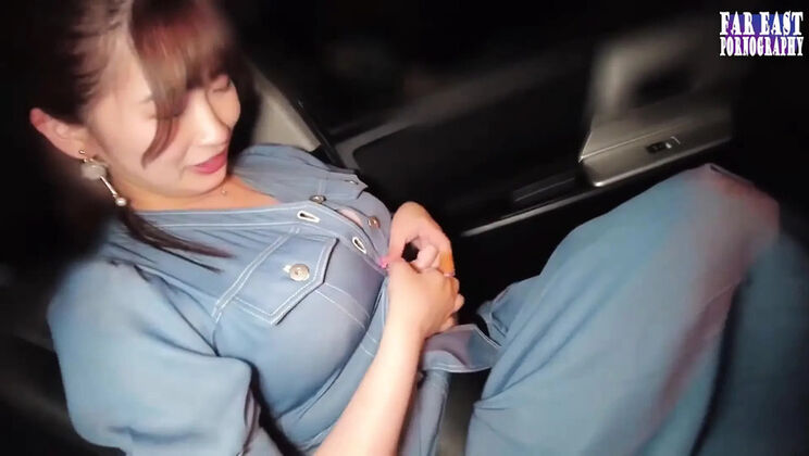 Waka Misono Slow Blowjob in Car Backseat – Cute Asian Teen Swallows Every Last Drop Ep-5