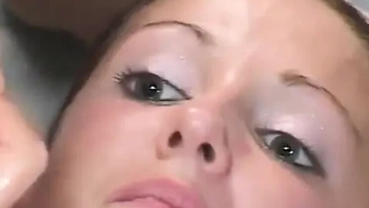 Hailey Young Horny Slutty Girl Sucks Big White Cock While Pussy Gets Wrecked in Bed