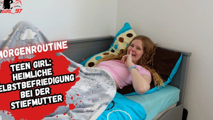 Teen Girl Secretly Masturbates in Her Room