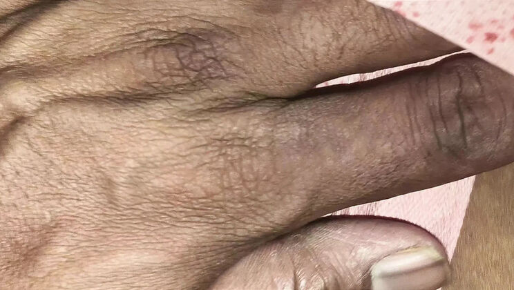 Blacky wife with big boobs and pussy gets rough