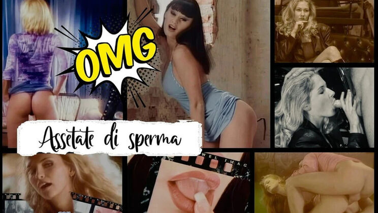 Thirsty for Sperm: Vintage European Blowjob & Cum in Mouth Compilation